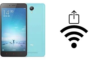 So generieren Sie einen QR-Code mit dem Wifi-Passwort auf einem Xiaomi Redmi Note 2