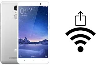 So generieren Sie einen QR-Code mit dem Wifi-Passwort auf einem Xiaomi Redmi Note 3 32GB