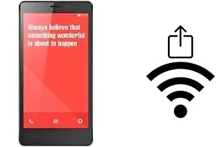 So generieren Sie einen QR-Code mit dem Wifi-Passwort auf einem Xiaomi Redmi Note 4G