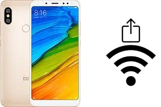 So generieren Sie einen QR-Code mit dem Wifi-Passwort auf einem Xiaomi Redmi Note 5 AI Dual Camera