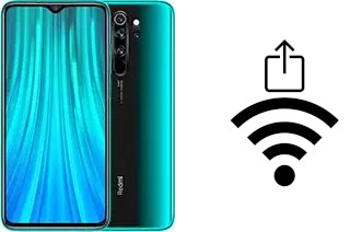 So generieren Sie einen QR-Code mit dem Wifi-Passwort auf einem Xiaomi Redmi Note 8 Pro