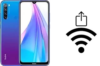 So generieren Sie einen QR-Code mit dem Wifi-Passwort auf einem Xiaomi Redmi Note 8T