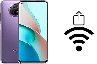 So generieren Sie einen QR-Code mit dem Wifi-Passwort auf einem Xiaomi Redmi Note 9 5G