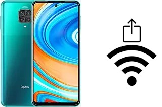 So generieren Sie einen QR-Code mit dem Wifi-Passwort auf einem Xiaomi Redmi Note 9 Pro