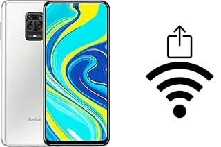 So generieren Sie einen QR-Code mit dem Wifi-Passwort auf einem Xiaomi Redmi Note 9S