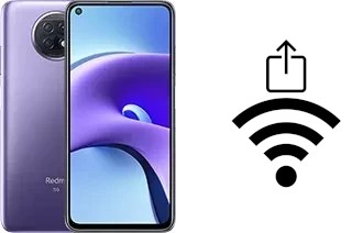 So generieren Sie einen QR-Code mit dem Wifi-Passwort auf einem Xiaomi Redmi Note 9T