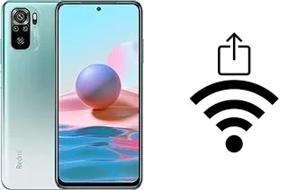 So generieren Sie einen QR-Code mit dem Wifi-Passwort auf einem Xiaomi Redmi Note 10