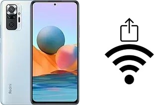 So generieren Sie einen QR-Code mit dem Wifi-Passwort auf einem Xiaomi Redmi Note 10 Pro