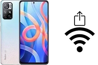 So generieren Sie einen QR-Code mit dem Wifi-Passwort auf einem Xiaomi Redmi Note 11