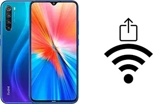 So generieren Sie einen QR-Code mit dem Wifi-Passwort auf einem Xiaomi Redmi Note 8 2021