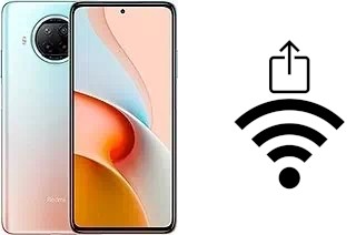 So generieren Sie einen QR-Code mit dem Wifi-Passwort auf einem Xiaomi Redmi Note 9 Pro 5G