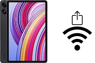 So generieren Sie einen QR-Code mit dem Wifi-Passwort auf einem Xiaomi Redmi Pad Pro 5G