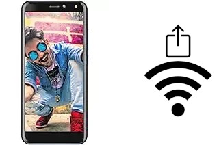 So generieren Sie einen QR-Code mit dem Wifi-Passwort auf einem Yezz LIV1