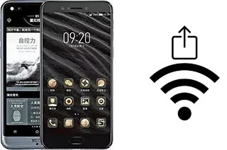 So generieren Sie einen QR-Code mit dem Wifi-Passwort auf einem Yota Phone 3