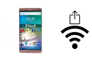 So generieren Sie einen QR-Code mit dem Wifi-Passwort auf einem ZH-K Mobile Evo