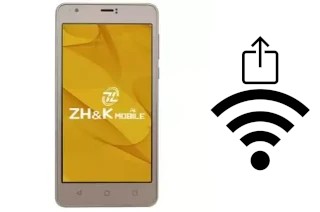 So generieren Sie einen QR-Code mit dem Wifi-Passwort auf einem ZH-K Mobile Spark 3