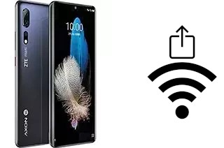 So generieren Sie einen QR-Code mit dem Wifi-Passwort auf einem ZTE Axon 10s Pro 5G