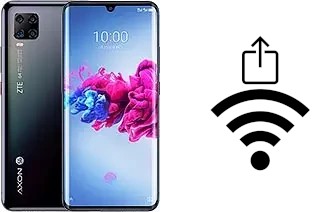 So generieren Sie einen QR-Code mit dem Wifi-Passwort auf einem ZTE Axon 11 5G