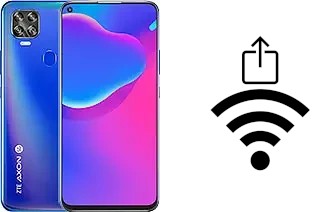 So generieren Sie einen QR-Code mit dem Wifi-Passwort auf einem ZTE Axon 11 SE 5G