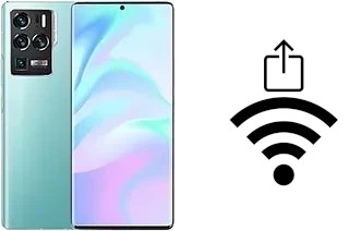 So generieren Sie einen QR-Code mit dem Wifi-Passwort auf einem ZTE Axon 30 Ultra 5G