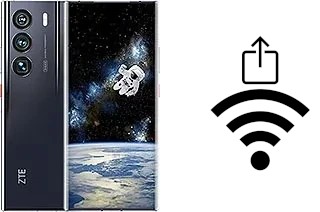 So generieren Sie einen QR-Code mit dem Wifi-Passwort auf einem ZTE Axon 40 Ultra Space Edition