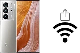 So generieren Sie einen QR-Code mit dem Wifi-Passwort auf einem ZTE Axon 40 Ultra