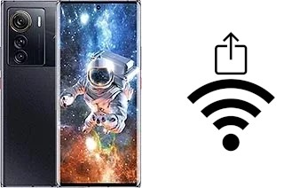 So generieren Sie einen QR-Code mit dem Wifi-Passwort auf einem ZTE Axon 50 Ultra