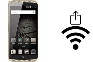 So generieren Sie einen QR-Code mit dem Wifi-Passwort auf einem ZTE Axon Elite