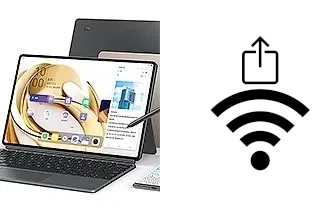 So generieren Sie einen QR-Code mit dem Wifi-Passwort auf einem ZTE Axon Pad