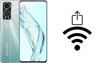 So generieren Sie einen QR-Code mit dem Wifi-Passwort auf einem ZTE Axon 30 5G