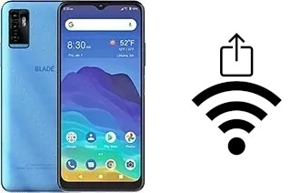 So generieren Sie einen QR-Code mit dem Wifi-Passwort auf einem ZTE Blade 11 Prime