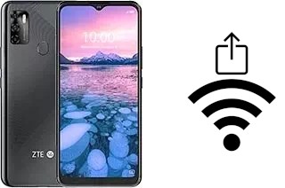 So generieren Sie einen QR-Code mit dem Wifi-Passwort auf einem ZTE Blade 20 5G