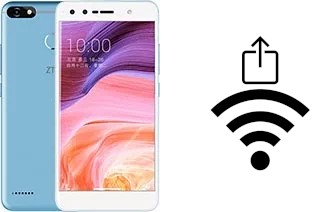 So generieren Sie einen QR-Code mit dem Wifi-Passwort auf einem ZTE Blade A3