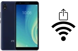 So generieren Sie einen QR-Code mit dem Wifi-Passwort auf einem ZTE Blade L210