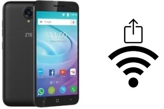 So generieren Sie einen QR-Code mit dem Wifi-Passwort auf einem ZTE Blade l7A