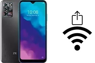 So generieren Sie einen QR-Code mit dem Wifi-Passwort auf einem ZTE Blade V30 Vita