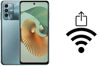 So generieren Sie einen QR-Code mit dem Wifi-Passwort auf einem ZTE Blade V40