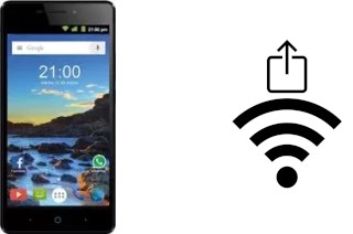 So generieren Sie einen QR-Code mit dem Wifi-Passwort auf einem ZTE Blade V580