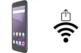 So generieren Sie einen QR-Code mit dem Wifi-Passwort auf einem ZTE Blade V8 Lite