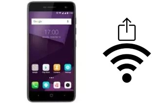 So generieren Sie einen QR-Code mit dem Wifi-Passwort auf einem ZTE Blade V8Q