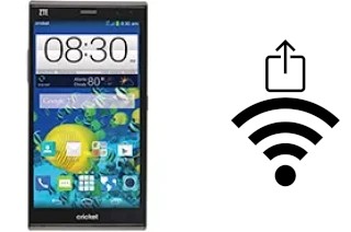 So generieren Sie einen QR-Code mit dem Wifi-Passwort auf einem ZTE Grand Xmax