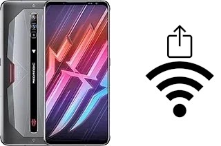 So generieren Sie einen QR-Code mit dem Wifi-Passwort auf einem ZTE nubia Red Magic 6 Pro