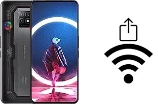 So generieren Sie einen QR-Code mit dem Wifi-Passwort auf einem ZTE nubia Red Magic 7 Pro