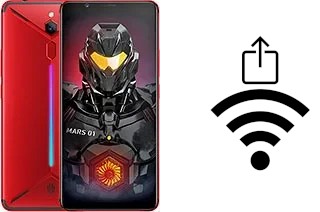 So generieren Sie einen QR-Code mit dem Wifi-Passwort auf einem ZTE nubia Red Magic Mars