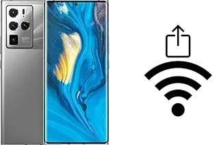 So generieren Sie einen QR-Code mit dem Wifi-Passwort auf einem ZTE nubia Z30 Pro