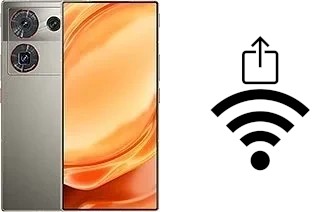 So generieren Sie einen QR-Code mit dem Wifi-Passwort auf einem ZTE nubia Z50 Ultra