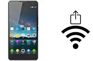 So generieren Sie einen QR-Code mit dem Wifi-Passwort auf einem ZTE nubia Z7 Max