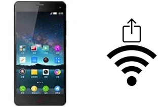 So generieren Sie einen QR-Code mit dem Wifi-Passwort auf einem ZTE nubia Z7 mini