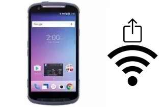 So generieren Sie einen QR-Code mit dem Wifi-Passwort auf einem ZTE Tough Max 2